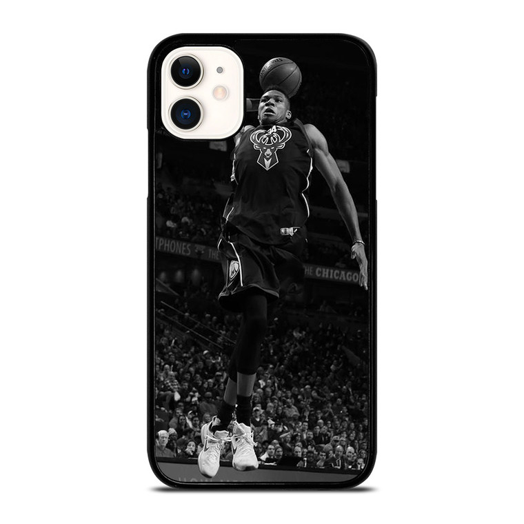 GIANNIS ANTETOKOUNMPO MILWAUKEE BUCKS DUNK iPhone 11 Case Cover