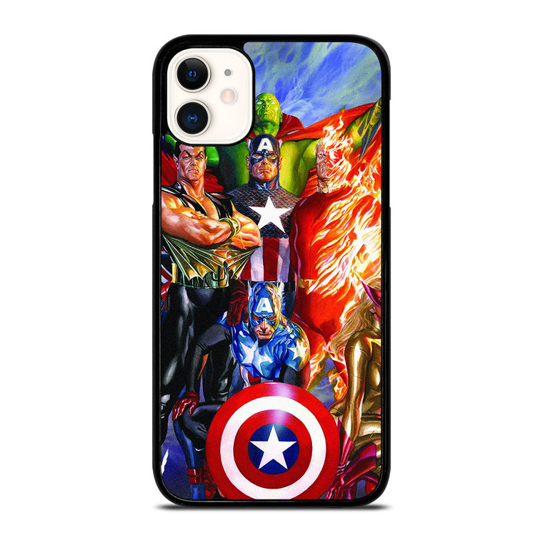 JUSTICE LEAGUE ALEX ROSS iPhone 11 Case Cover