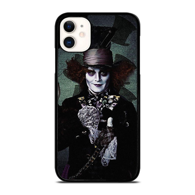 MAD HATTER ALICE IN WONDERLAND iPhone 11 Case Cover MAD HATTER ALICE IN WONDERLAND iPhone 11 Case Cover
