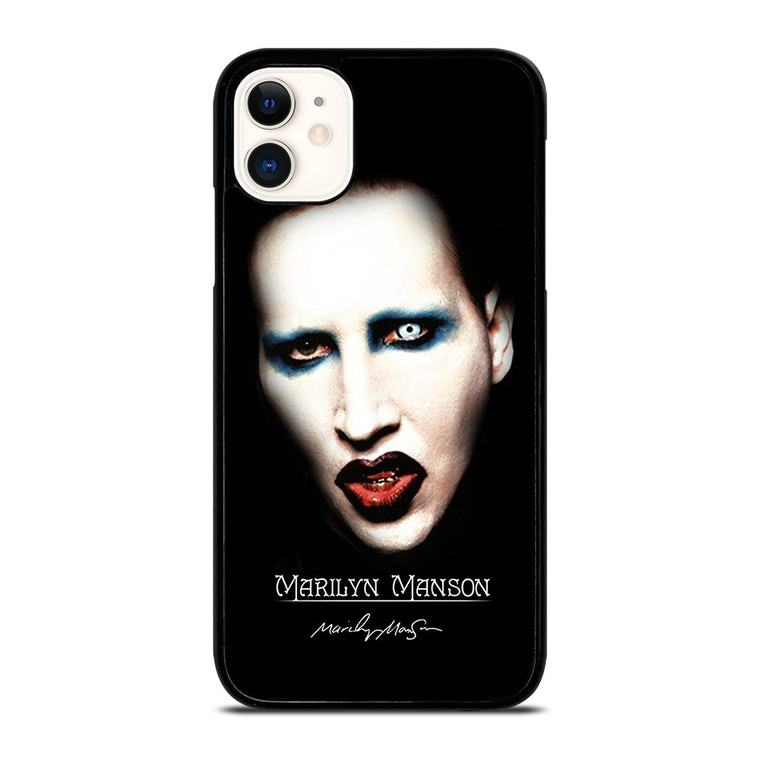 MARILYN MANSON SINGER SCARY iPhone 11 Case Cover