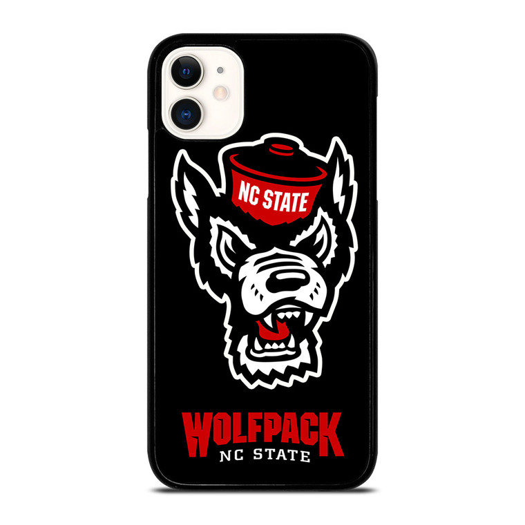 NC NORTH CAROLINA WOLFPACK FOOTBALL LOGO iPhone 11 Case Cover