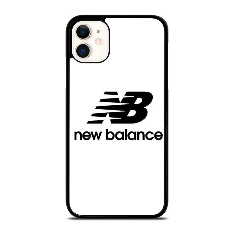 NEW BALANCE WHITE LOGO iPhone 11 Case Cover
