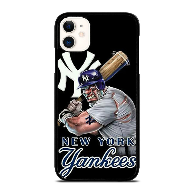 NEW YORK YANKEES BASEBALL FAN ART iPhone 11 Case Cover
