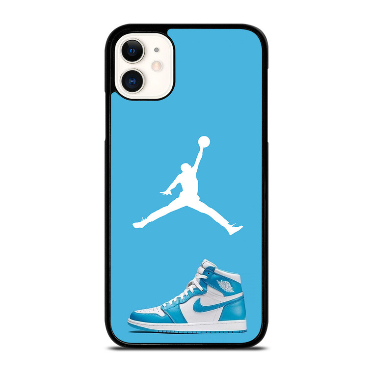 NIKE AIR JORDAN BLUE iPhone 11 Case Cover