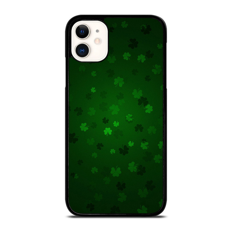 SAINT PATRICKS SHAMROCK LEAF iPhone 11 Case Cover