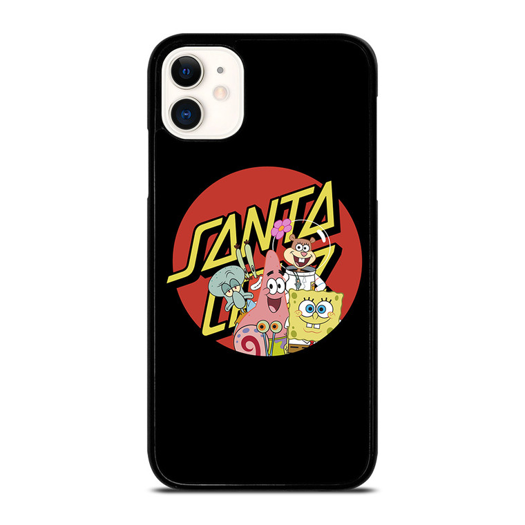 SANTA CRUZ X SPONGEBOB iPhone 11 Case Cover