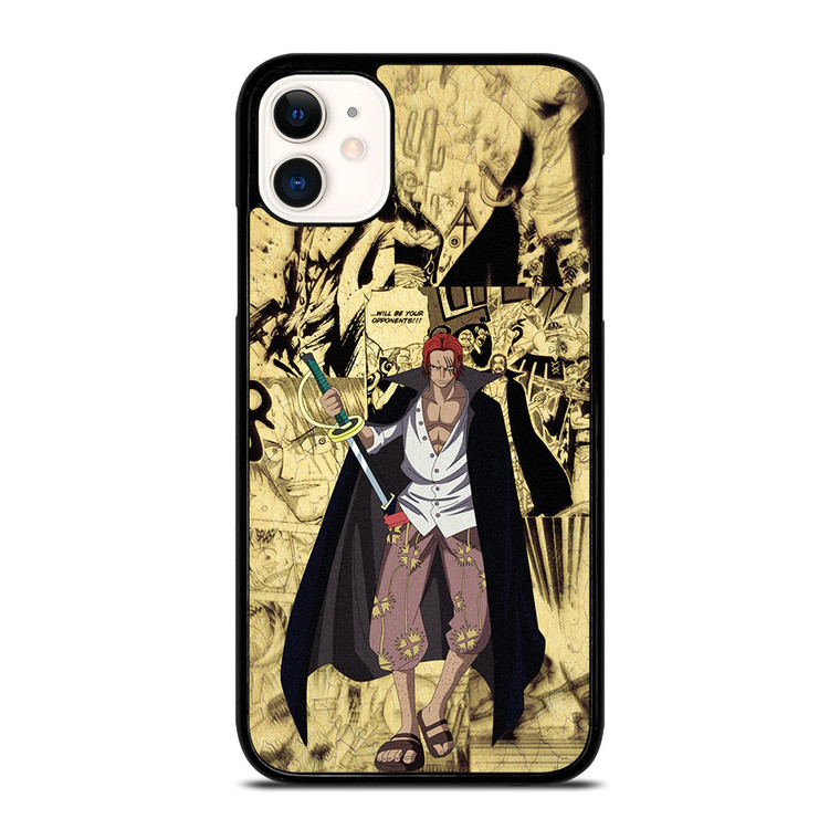 SHANKS ONE PIECE MANGA iPhone 11 Case Cover