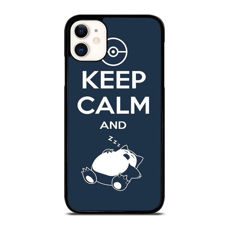 SNORLAX KABIGON POKEMON FUNNY iPhone 11 Case Cover