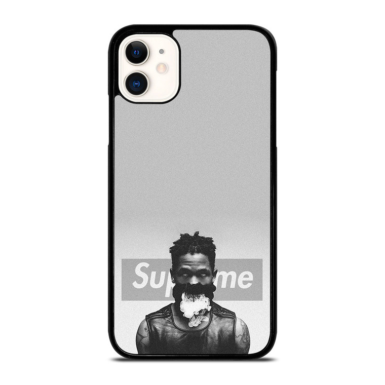 TRAVIS SCOTT SUPREME BLACK WHITE iPhone 11 Case Cover