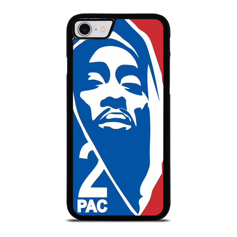 2PAC TUPAC SHAKUR NBA LOGO iPhone SE 2022 Case Cover