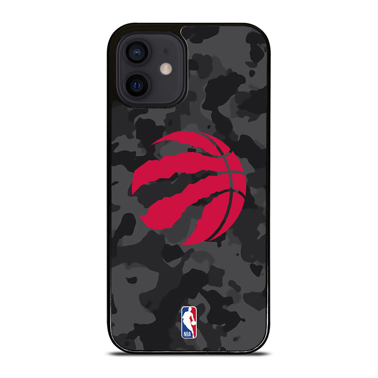 TORONTO RAPTORS BLACK CAMO iPhone 12 Mini Case Cover