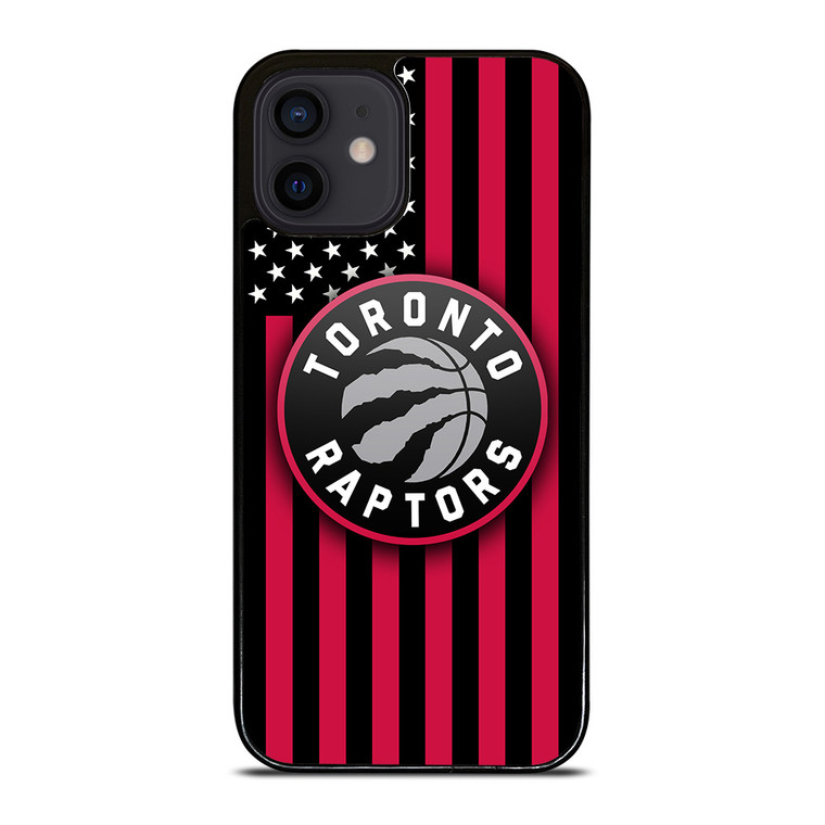 TORONTO RAPTORS NBA USA FLAG iPhone 12 Mini Case Cover