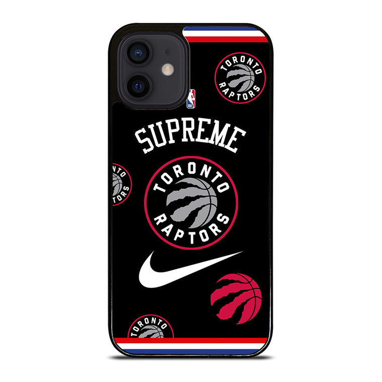 TORONTO RAPTORS NBA X SUPREME NIKE iPhone 12 Mini Case Cover