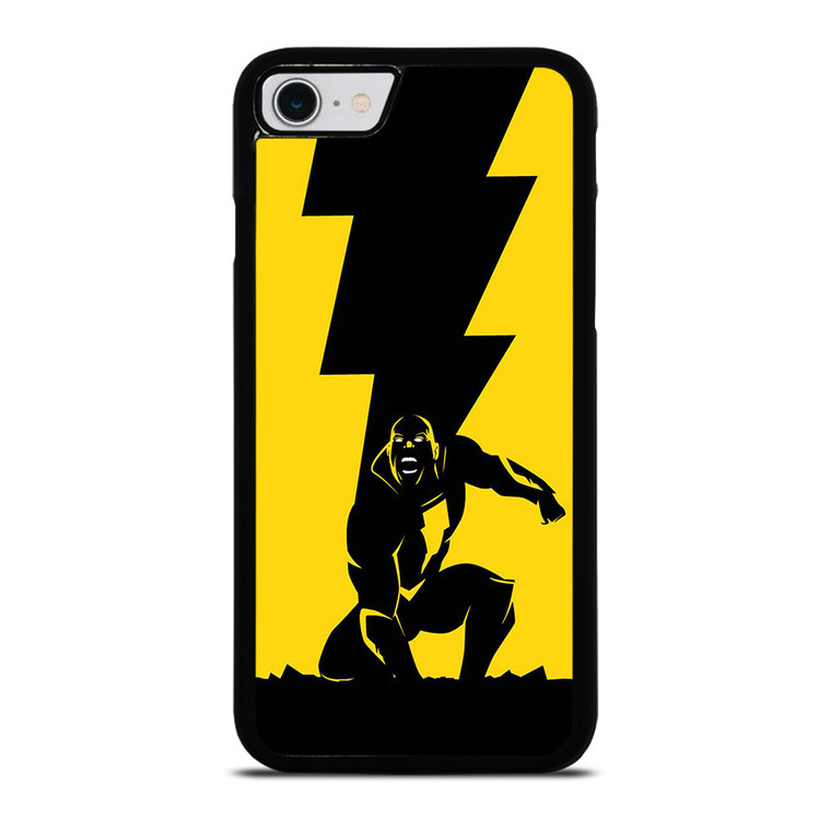 BLACK ADAM MARVEL FLAT iPhone SE 2022 Case Cover