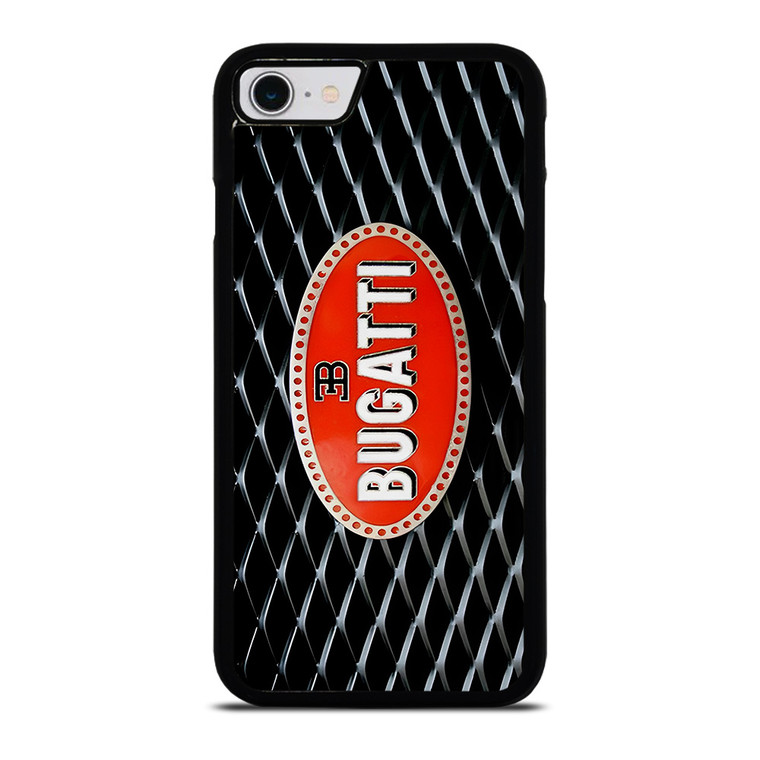 BUGATTI CARS METAL EMBLEM iPhone SE 2022 Case Cover