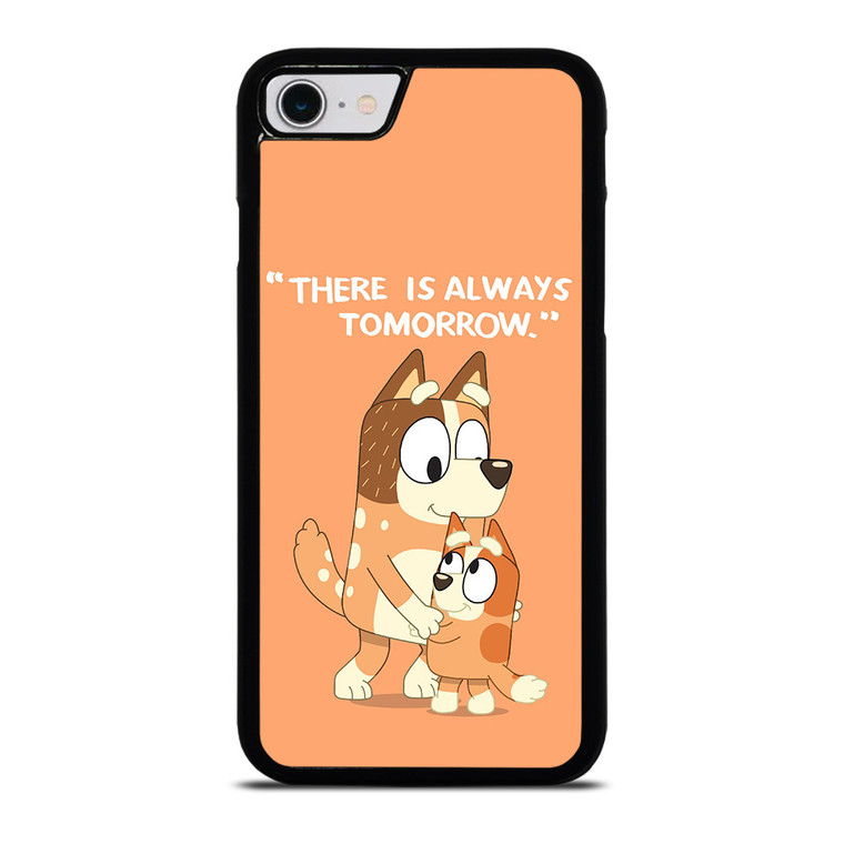 CHILLI HEELER BLUEY CARTOON iPhone SE 2022 Case Cover