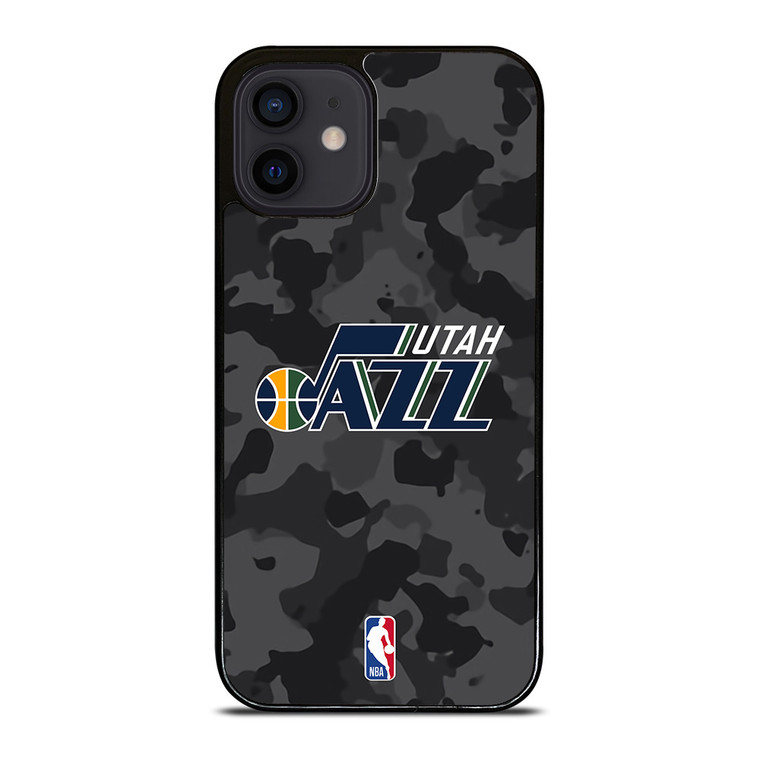 UTAH JAZZ BLACK CAMO iPhone 12 Mini Case Cover