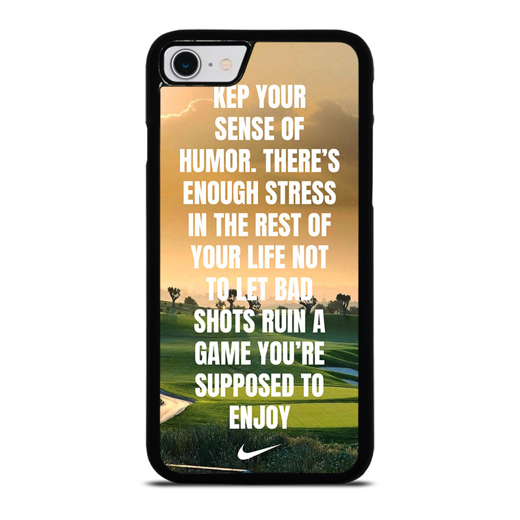 GOLF NIKE QUOTES iPhone SE 2022 Case Cover