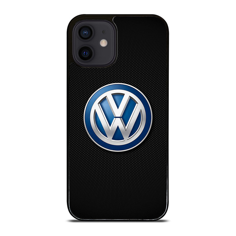 VW VOLKSWAGEN CARBON FIBER iPhone 12 Mini Case Cover