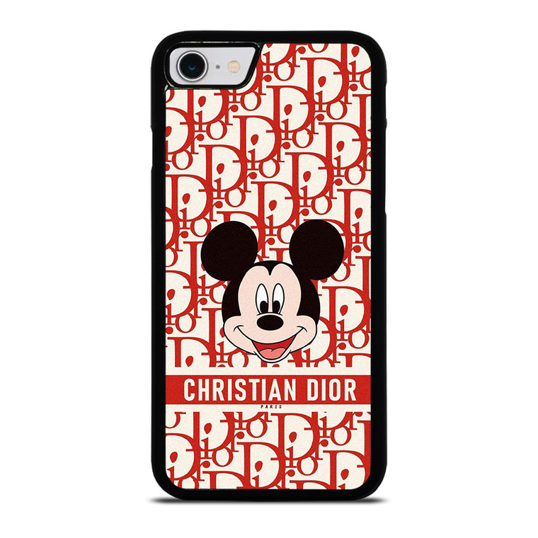 MICKEY MOUSE CHRISTIAN DIOR PARIS iPhone SE 2022 Case Cover