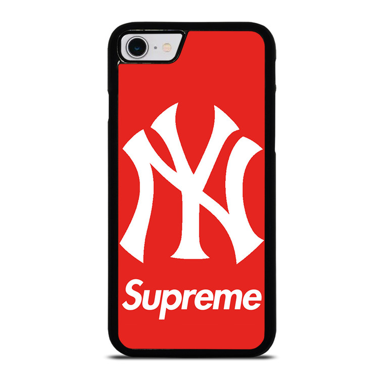 NEW YORK YANKEES X SUPREME RED iPhone SE 2022 Case Cover