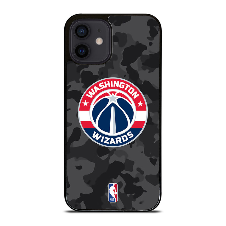WASHINGTON WIZARDS BLACK CAMO iPhone 12 Mini Case Cover