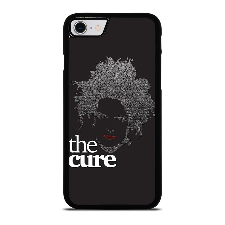 ROBERT SMITH THE CURE TYPOGRAPHY iPhone SE 2022 Case Cover