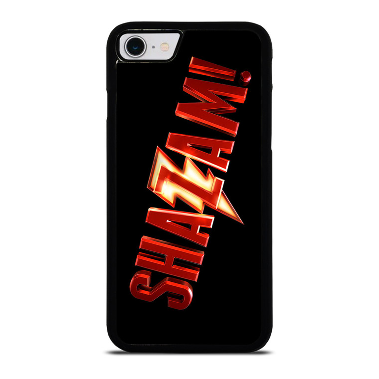 SHAZAM SUPERHERO LOGO iPhone SE 2022 Case Cover