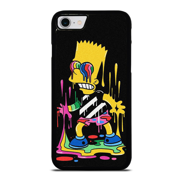 THE SIMPSONS TRIPPY ART iPhone SE 2022 Case Cover