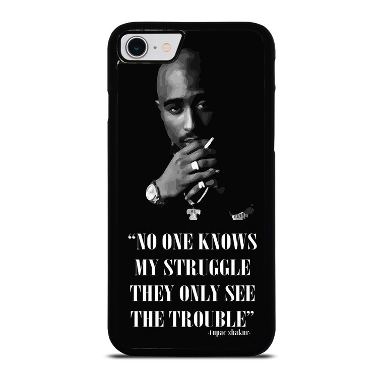 TUPAC SHAKUR RAPPER QUOTES iPhone SE 2022 Case Cover