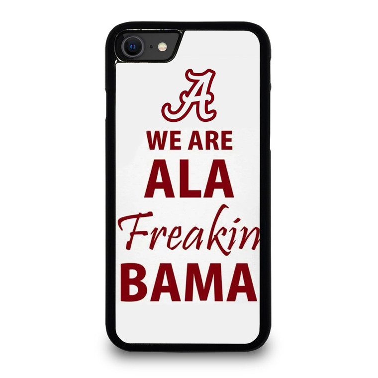 ALABAMA CRIMSON TIDE FOOTBALL FREAK iPhone SE 2020 Case Cover
