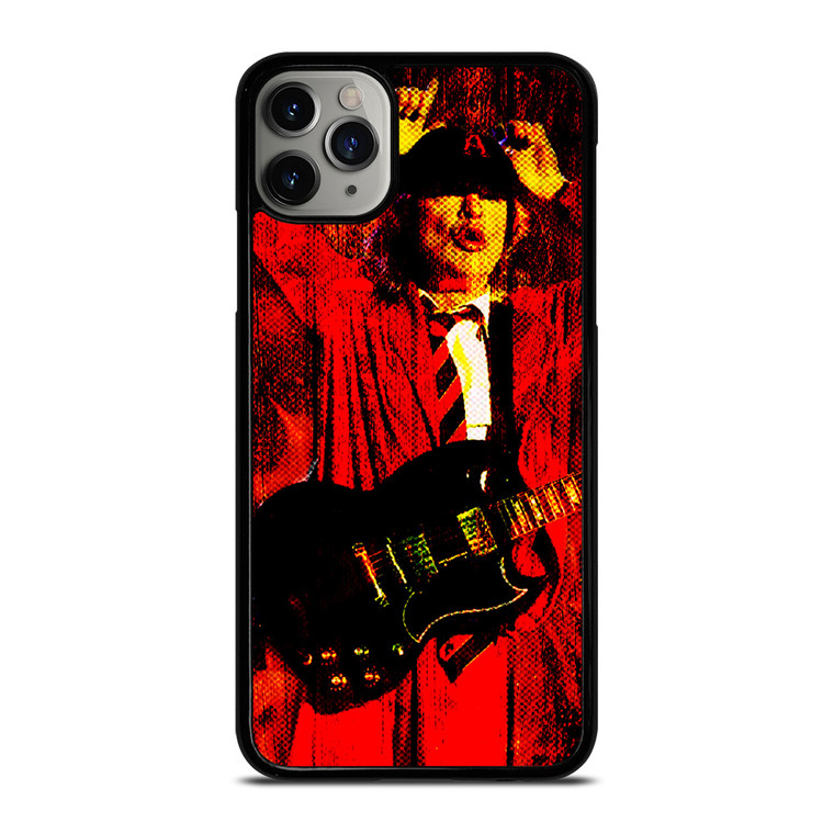 ACDC ANGUS YOUNG ROCK BAND iPhone 11 Pro Max Case Cover