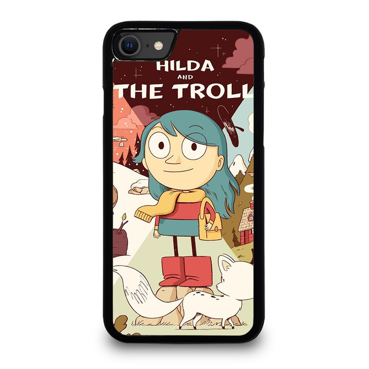 HILDA AND THE TROLL CARTOON iPhone SE 2020 Case Cover