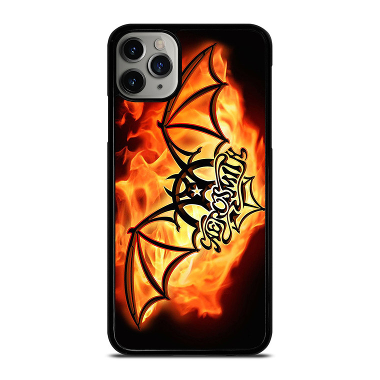 AEROSMITH ROCK BAND FIRE iPhone 11 Pro Max Case Cover