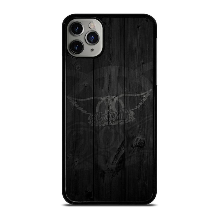 AEROSMITH ROCK BAND WOODEN LOGO iPhone 11 Pro Max Case Cover