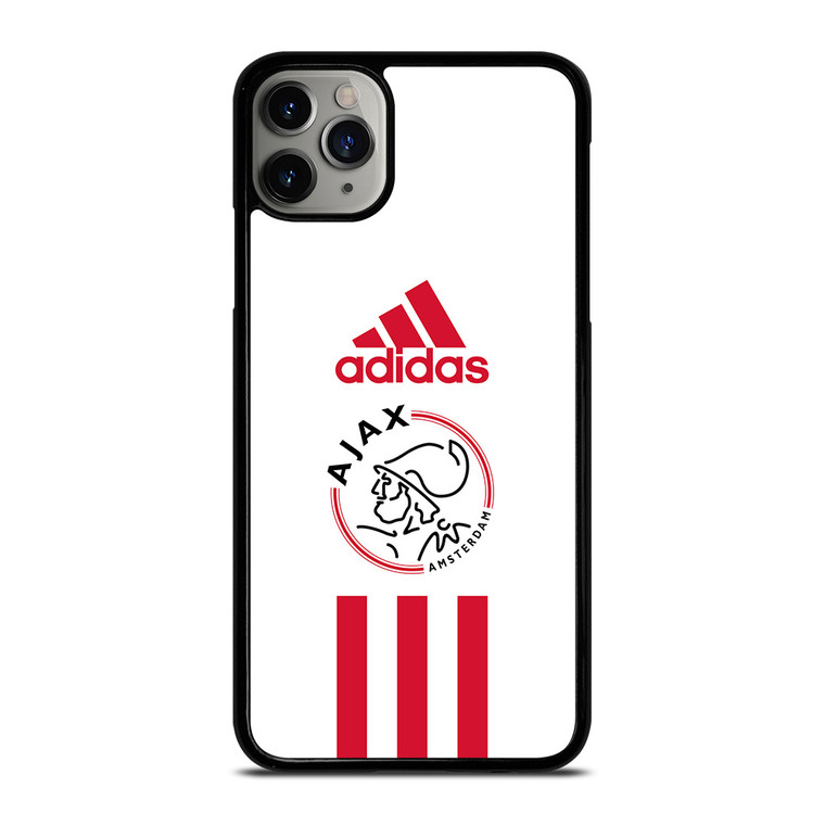 AJAX AMSTERDAM FC ADIDAS STRIPES iPhone 11 Pro Max Case Cover