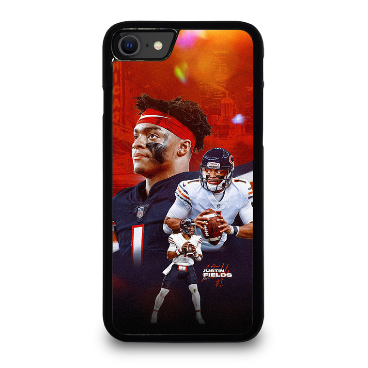 JUSTIN FIELDS CHICAGO BEARS NFL iPhone SE 2020 Case Cover