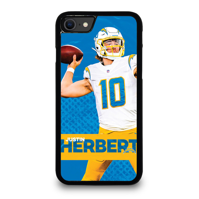 JUSTIN HERBERT LOS ANGELES CHARGERS 2 iPhone SE 2020 Case Cover