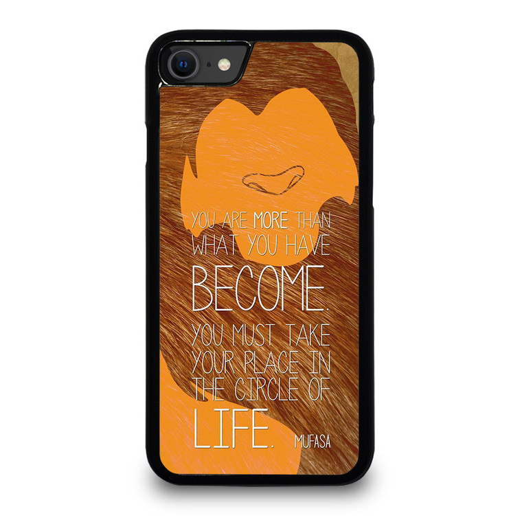 LION KING MUFASA QUOTES iPhone SE 2020 Case Cover