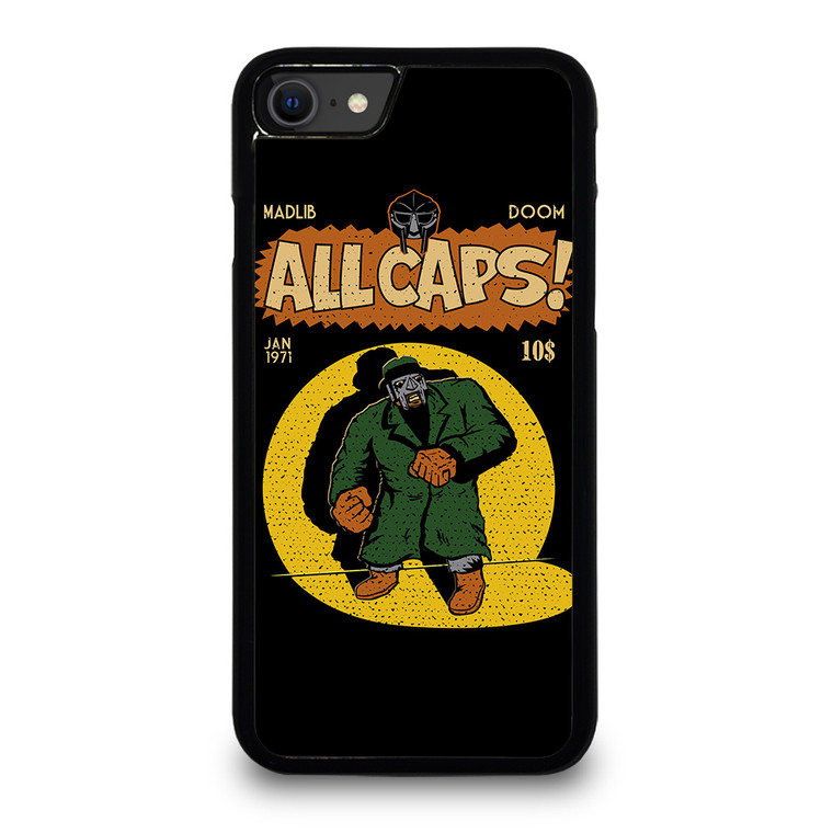 MF DOOM MADLIB ALL CAPS iPhone SE 2020 Case Cover