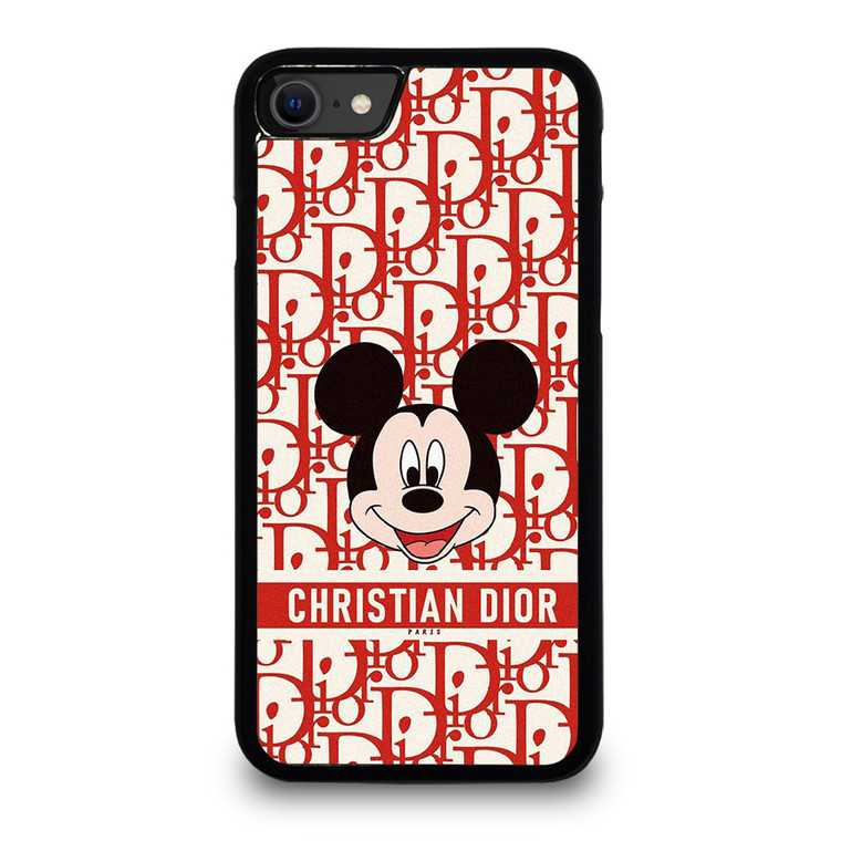 MICKEY MOUSE CHRISTIAN DIOR PARIS iPhone SE 2020 Case Cover