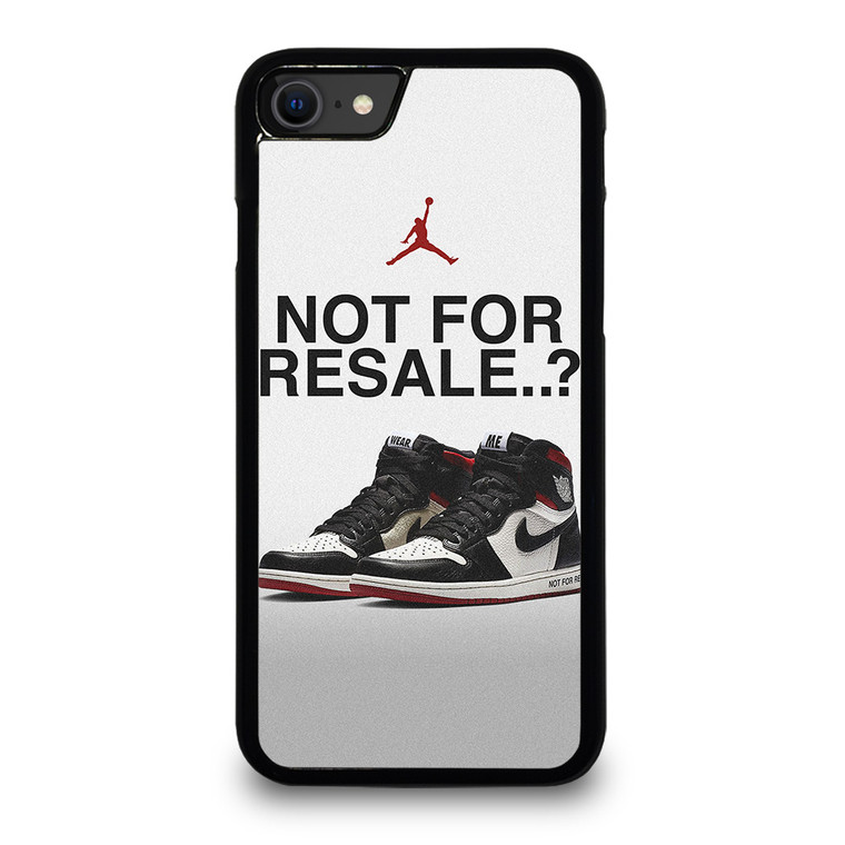NIKE AIR JORDAN RETRO NOT FOR RESALE iPhone SE 2020 Case Cover
