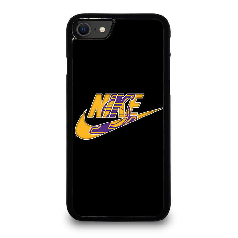 NIKE LOS ANGELES LAKERS SWOOSH iPhone SE 2020 Case Cover