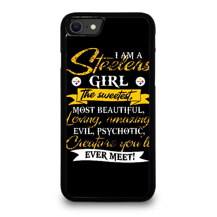 PITTSBURGH STEELERS GIRL FANS iPhone SE 2020 Case Cover