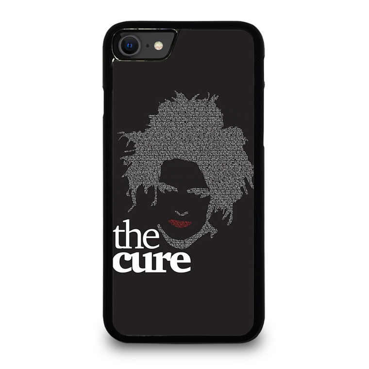 ROBERT SMITH THE CURE TYPOGRAPHY iPhone SE 2020 Case Cover