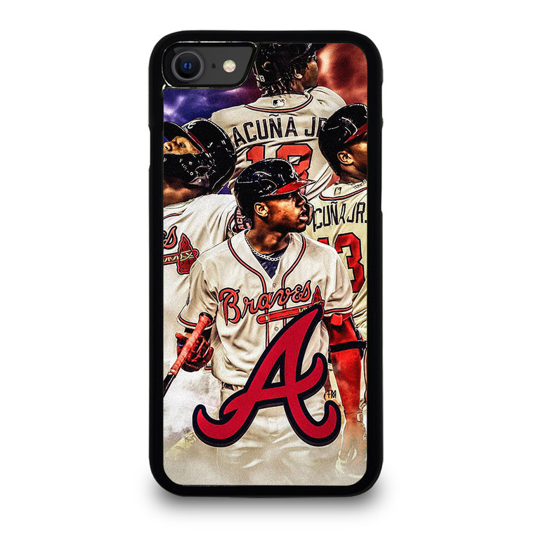 RONALD ACUNA JR ATLANTA BRAVES BASEBALL iPhone SE 2020 Case Cover