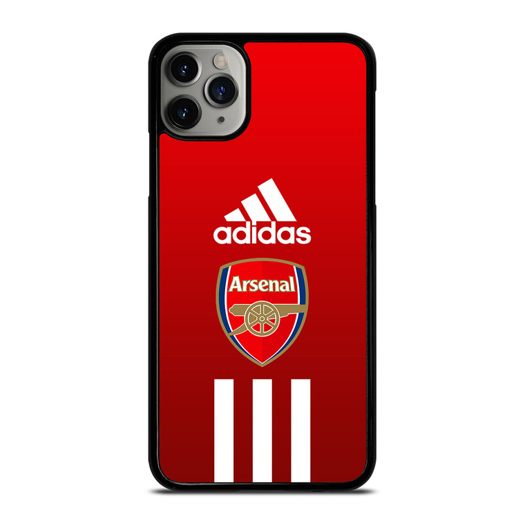 ARSENAL FC ADIDAS STRIPES iPhone 11 Pro Max Case Cover