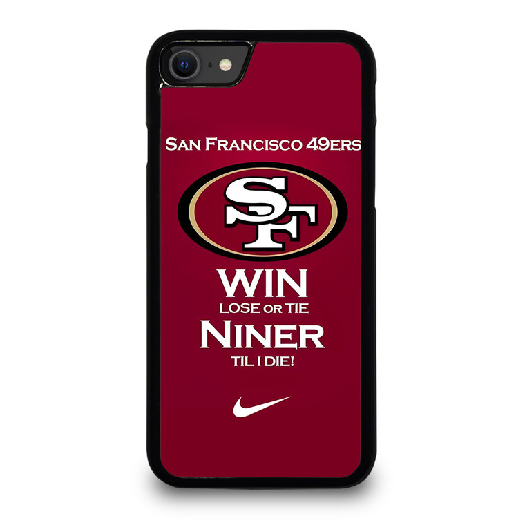 SAN FRANCISCO 49ERS TILL I DIE iPhone SE 2020 Case Cover