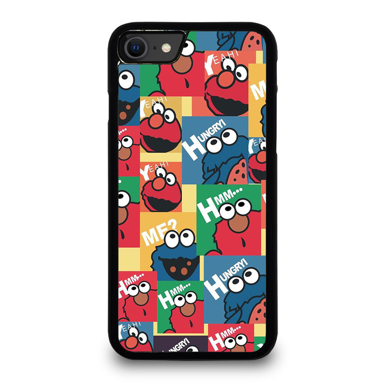 SESAME STREET MUPPETS COLLAGE iPhone SE 2020 Case Cover