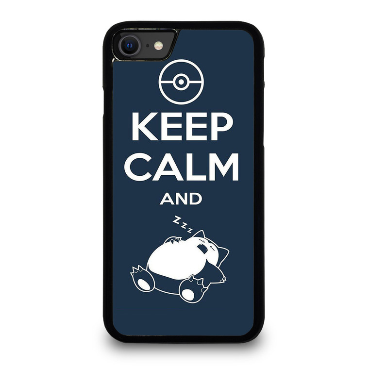 SNORLAX KABIGON POKEMON FUNNY iPhone SE 2020 Case Cover